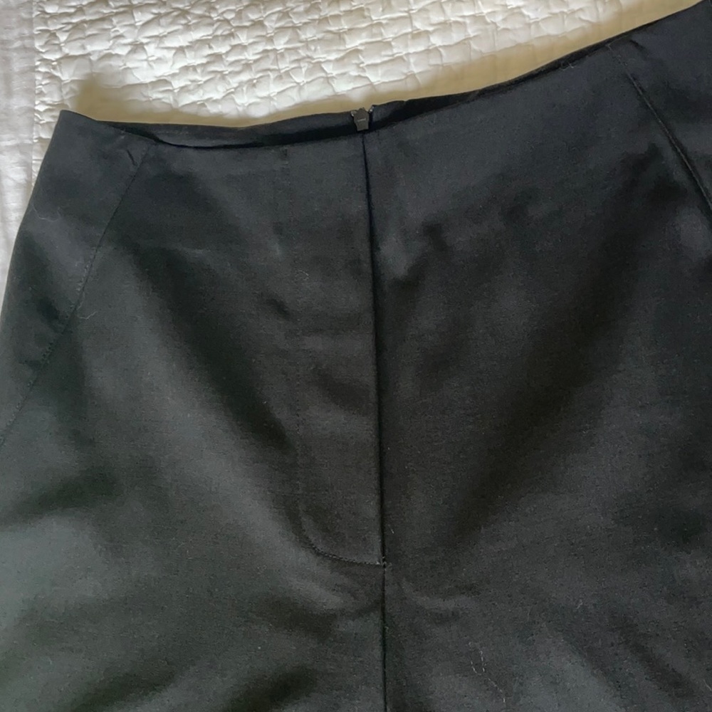 Very unique wide leg pants/skirt. Size 0 ( European) but fits size 6-8.
